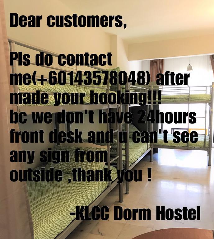 Klcc Dorm Hostel Kuala Lumpur Exterior foto